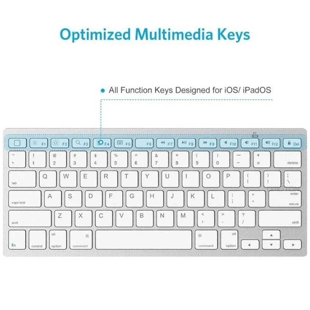 OMOTON Bluetooth Keyboard For iPad 10th Generation, iPad 10.2 (9th/8th/7th